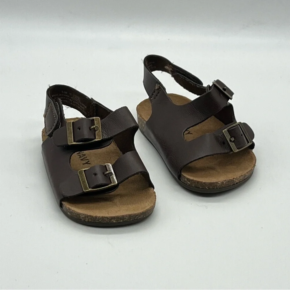 Old Navy Brown‎ Velcro Sandals